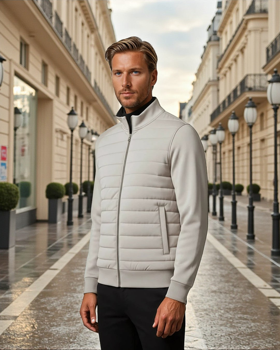 Modern Insulated Winter Jacket